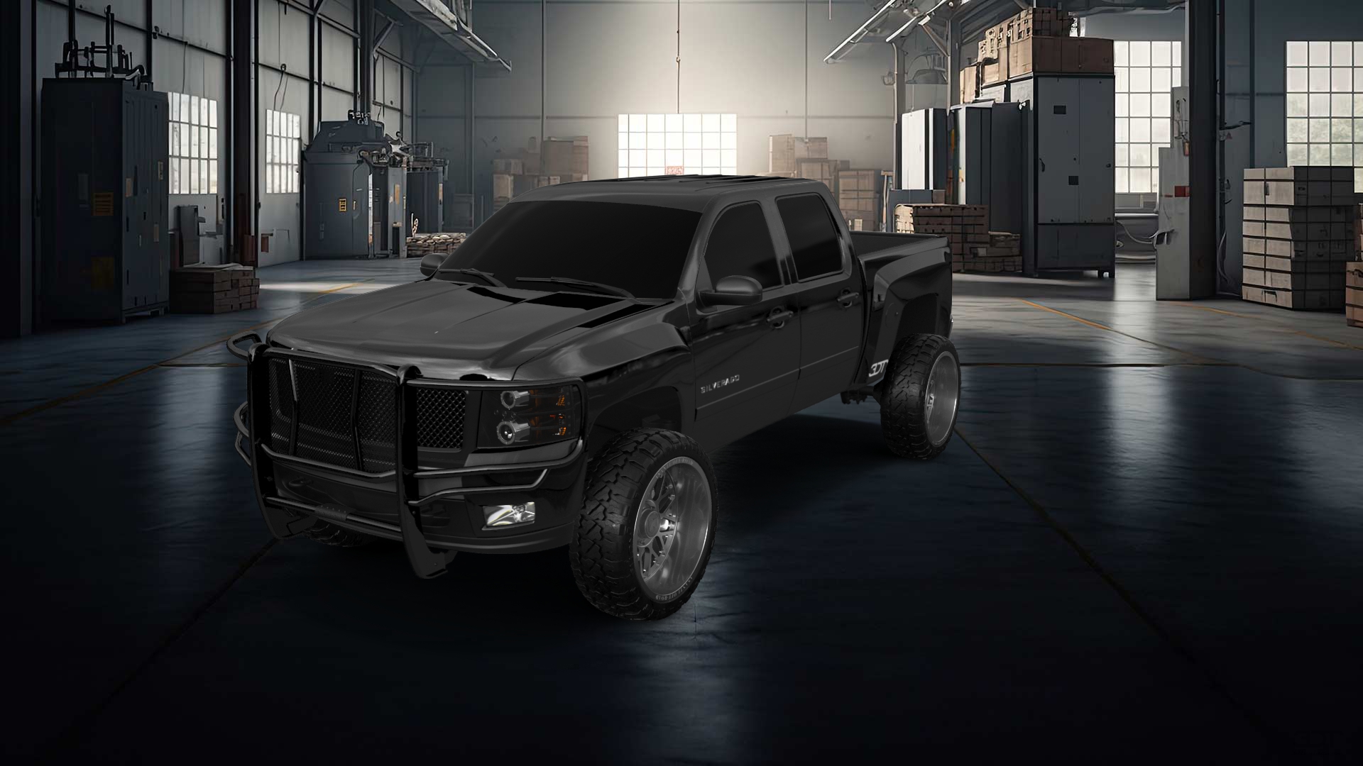 Chevrolet Silverado 1500 Crew Cab 4 Door pickup truck 2007