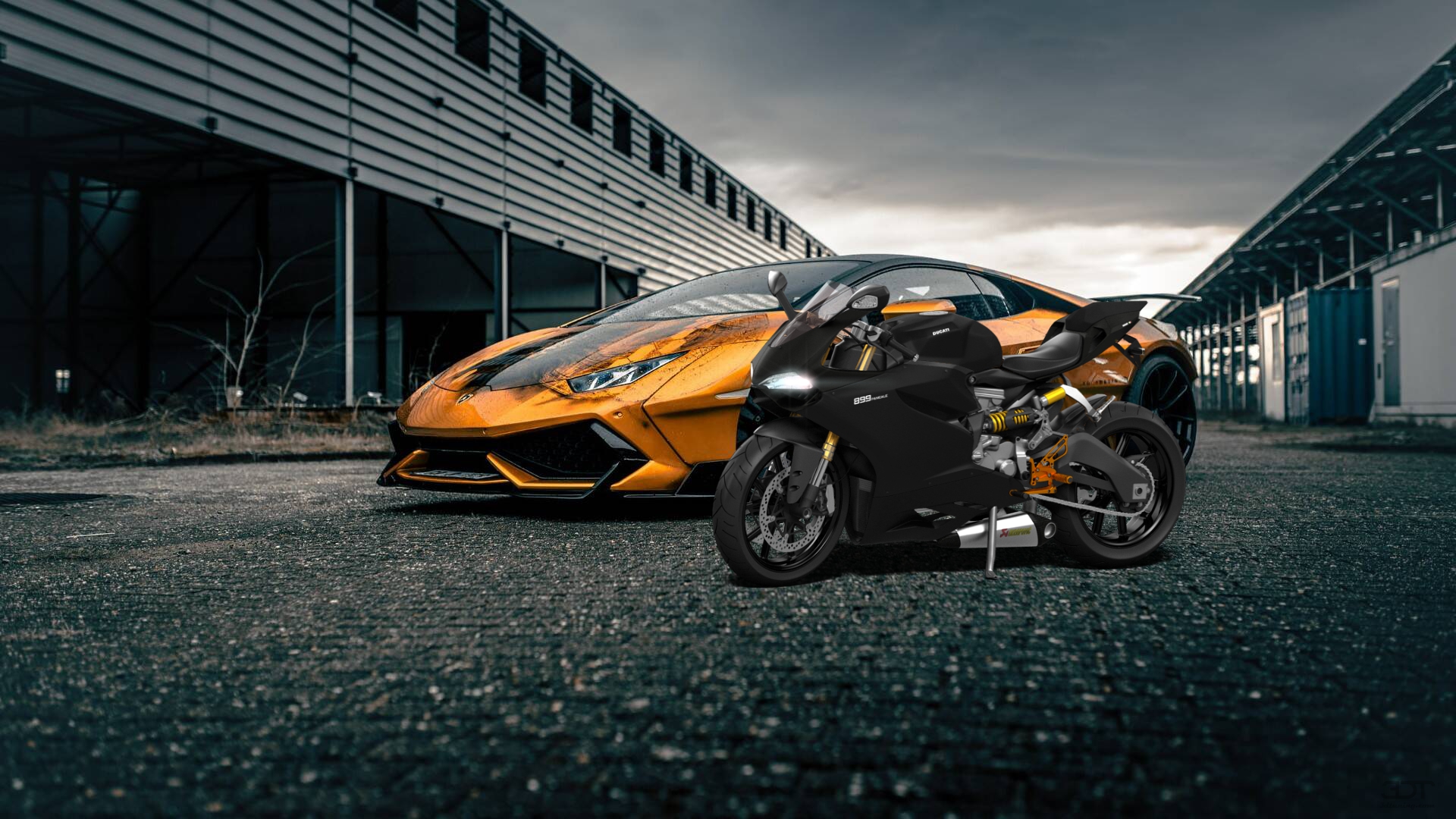 Ducati 899 Panigale Sport Bike 2015 tuning