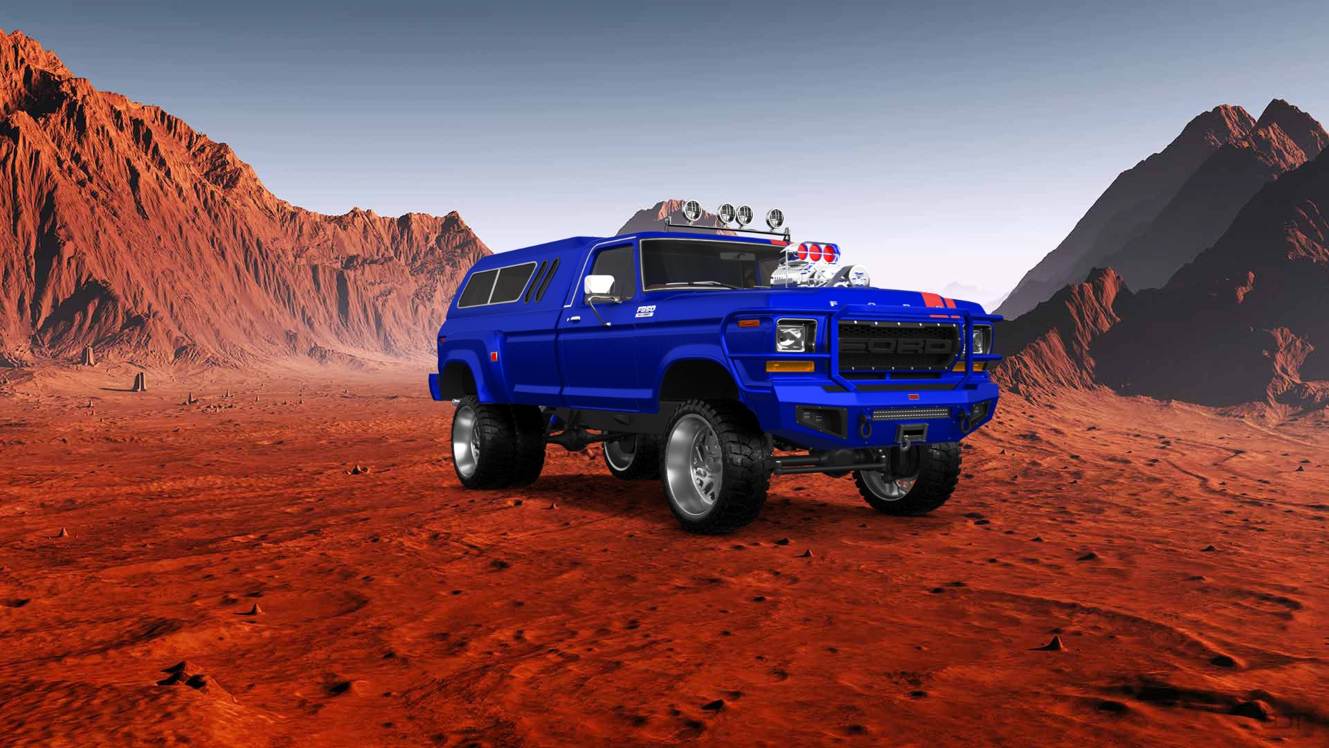 Ford F-350 Dually Regular Cab 2 Door pickup truck 1978 tuning