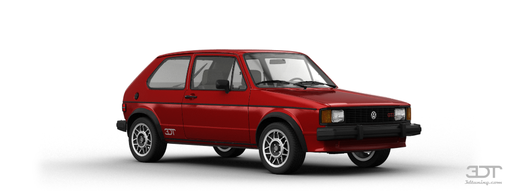 Tuning Volkswagen Rabbit GTI Mk1 3 Door Hatchback 1984