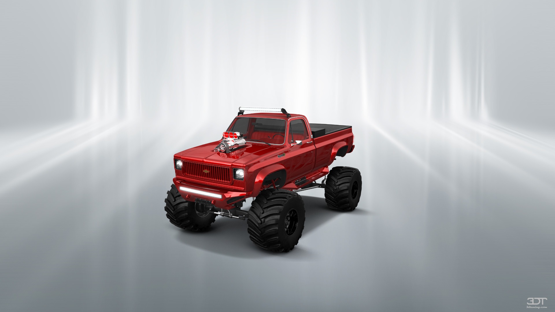 Tuning Chevrolet Silverado C-10 2 Door pickup truck 1973