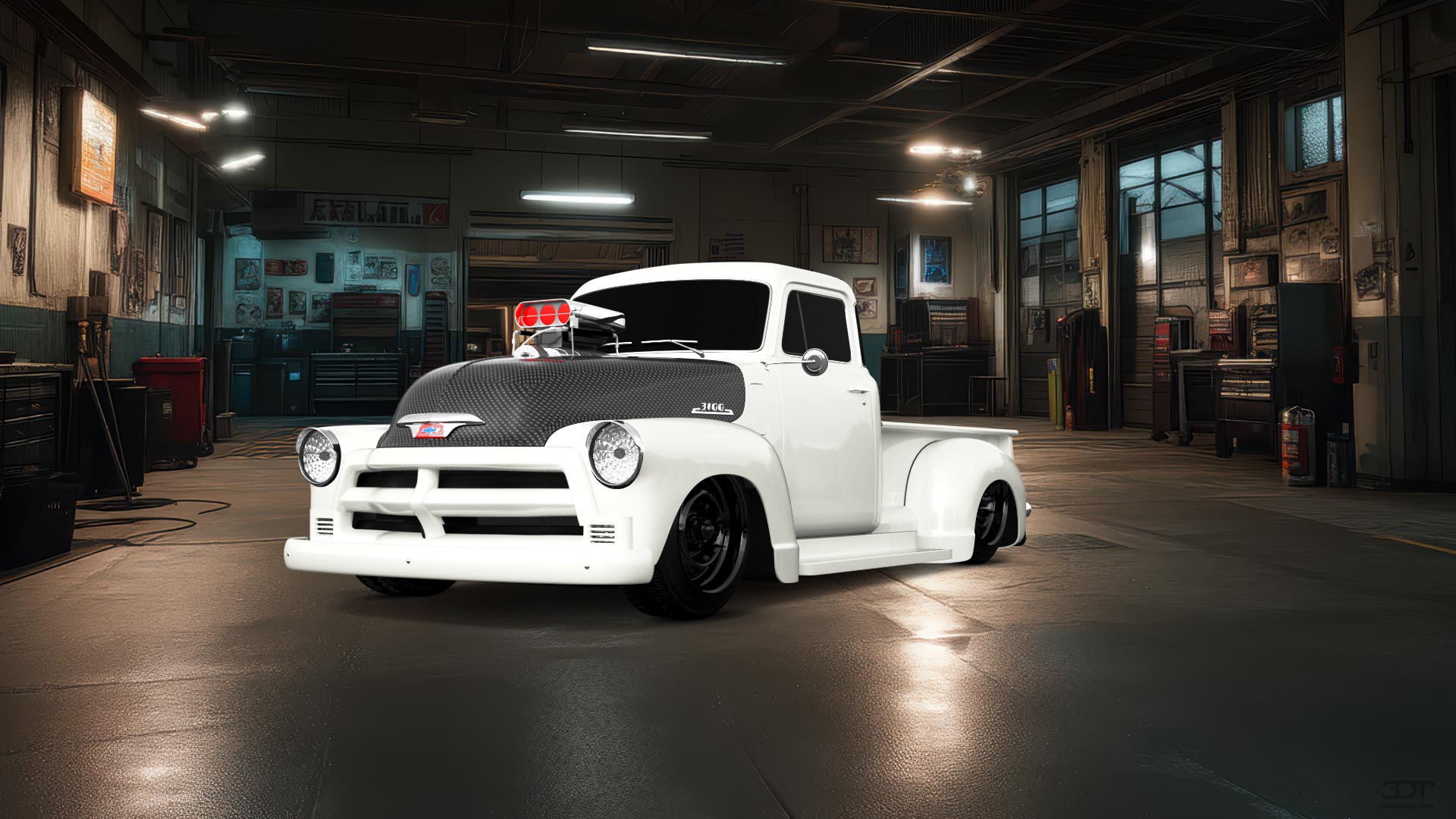 Chevrolet 3100 2 Door pickup truck 1954 tuning