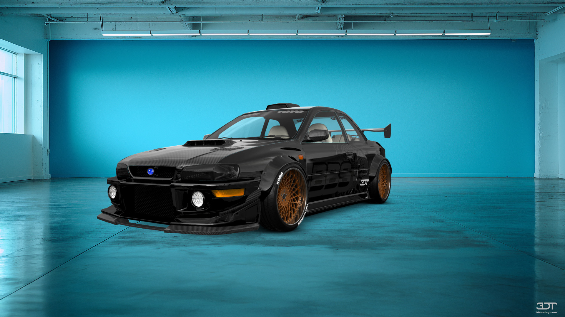 Subaru Impreza WRX STI 22B 2 Door Coupe 2000 tuning