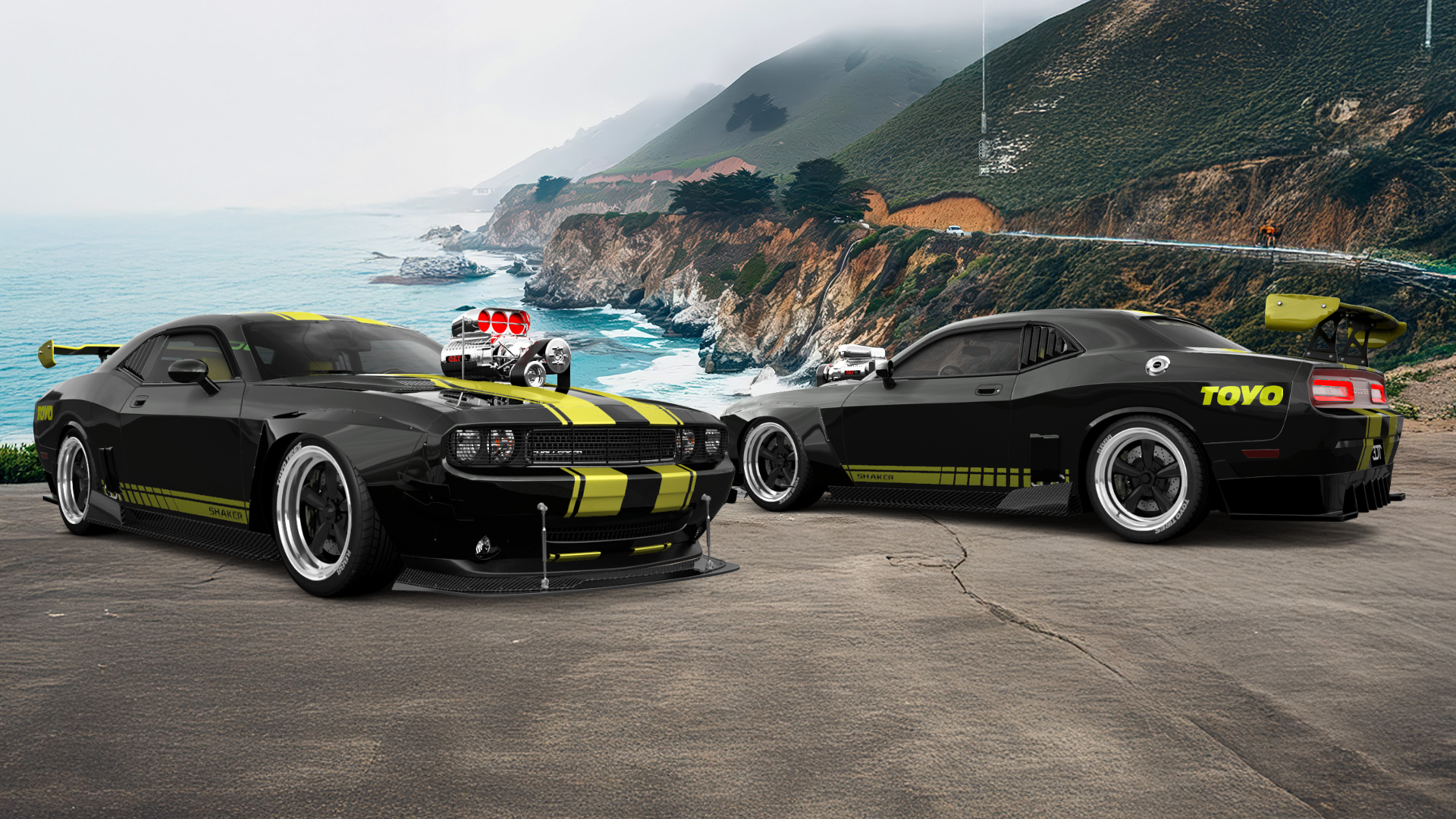 Dodge Challenger 2 Door Coupe 2009 Images