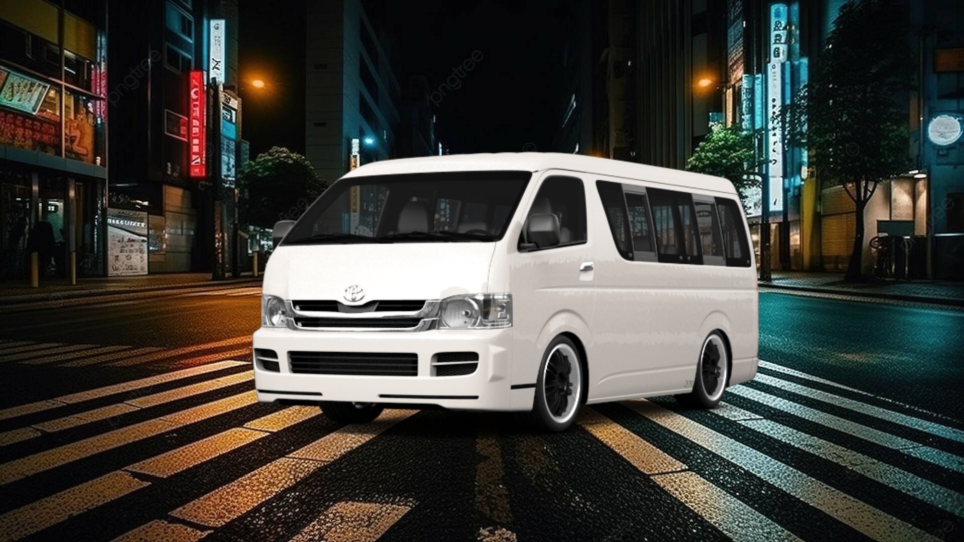 Toyota Hiace 5 Door Minivan 2007