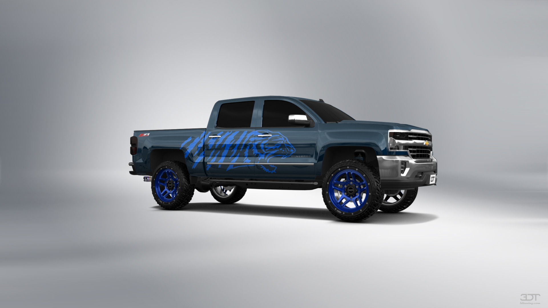 Chevrolet Silverado 1500 4 Door pickup truck 2016 tuning