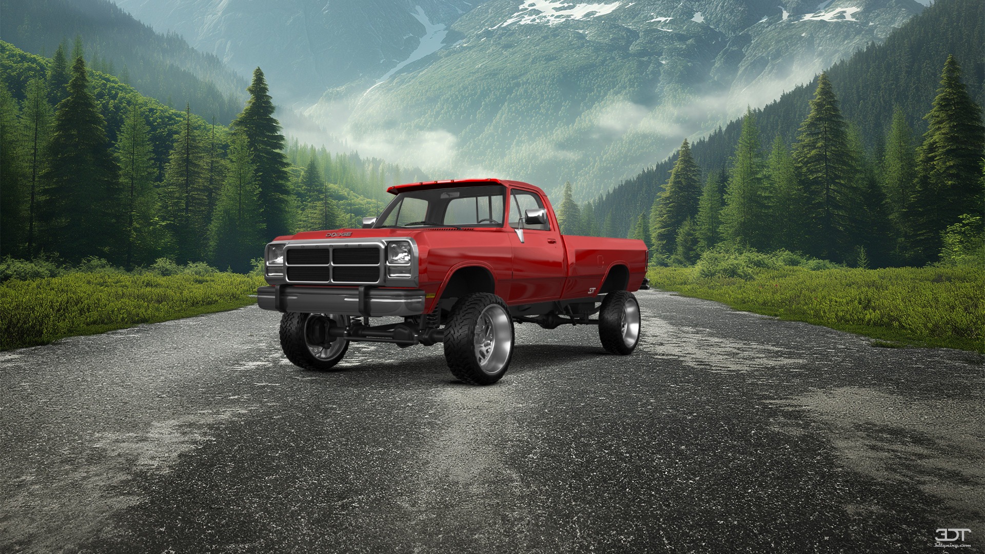 Dodge Ram 2 Door pickup truck 1991