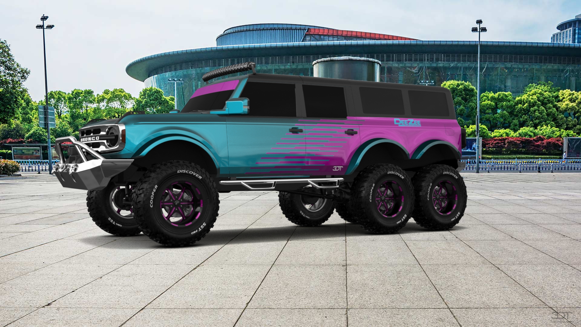 Ford Bronco 6X6 4 Door pickup truck 2021