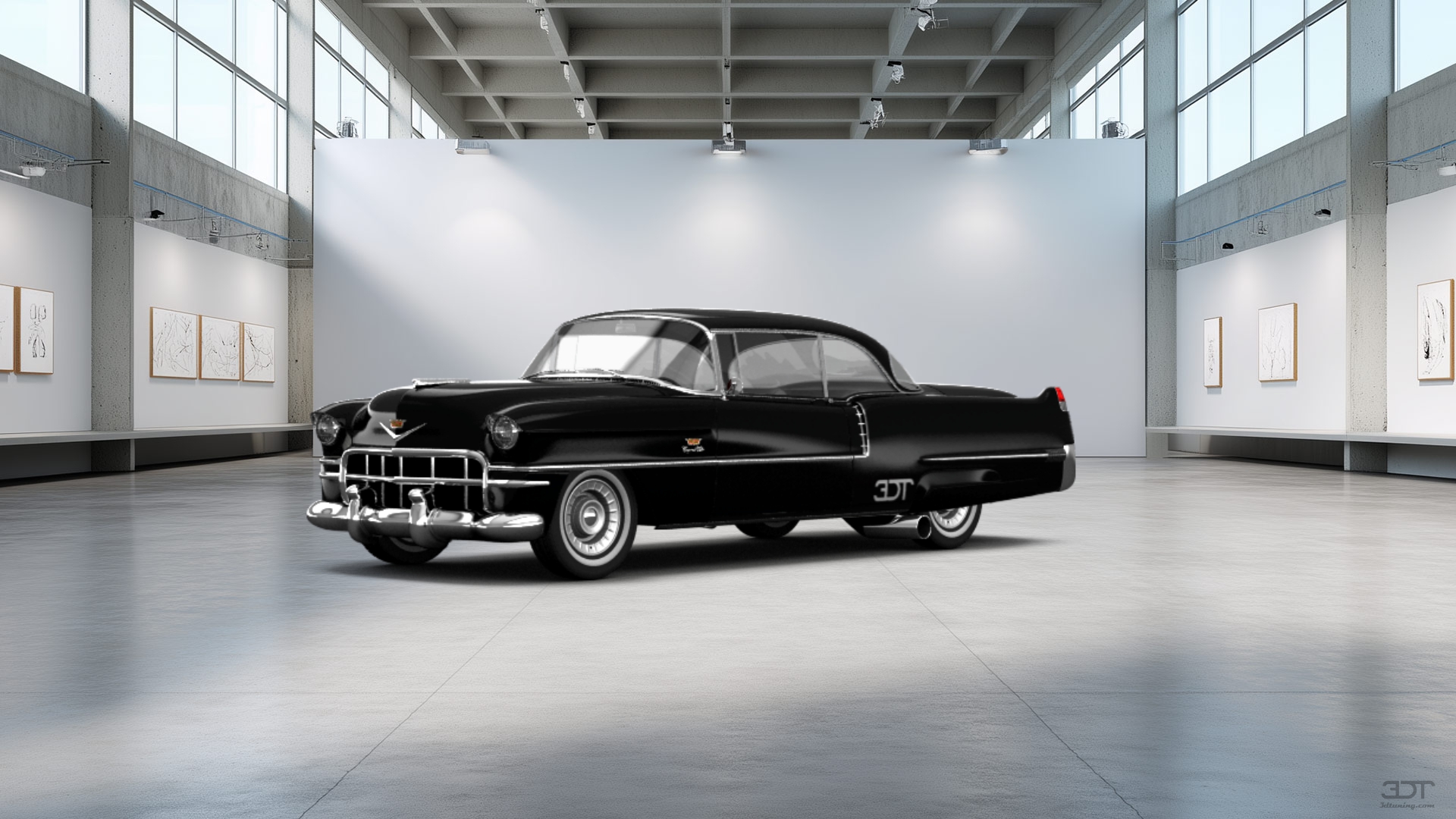 Cadillac De Ville Coupe 1956 tuning