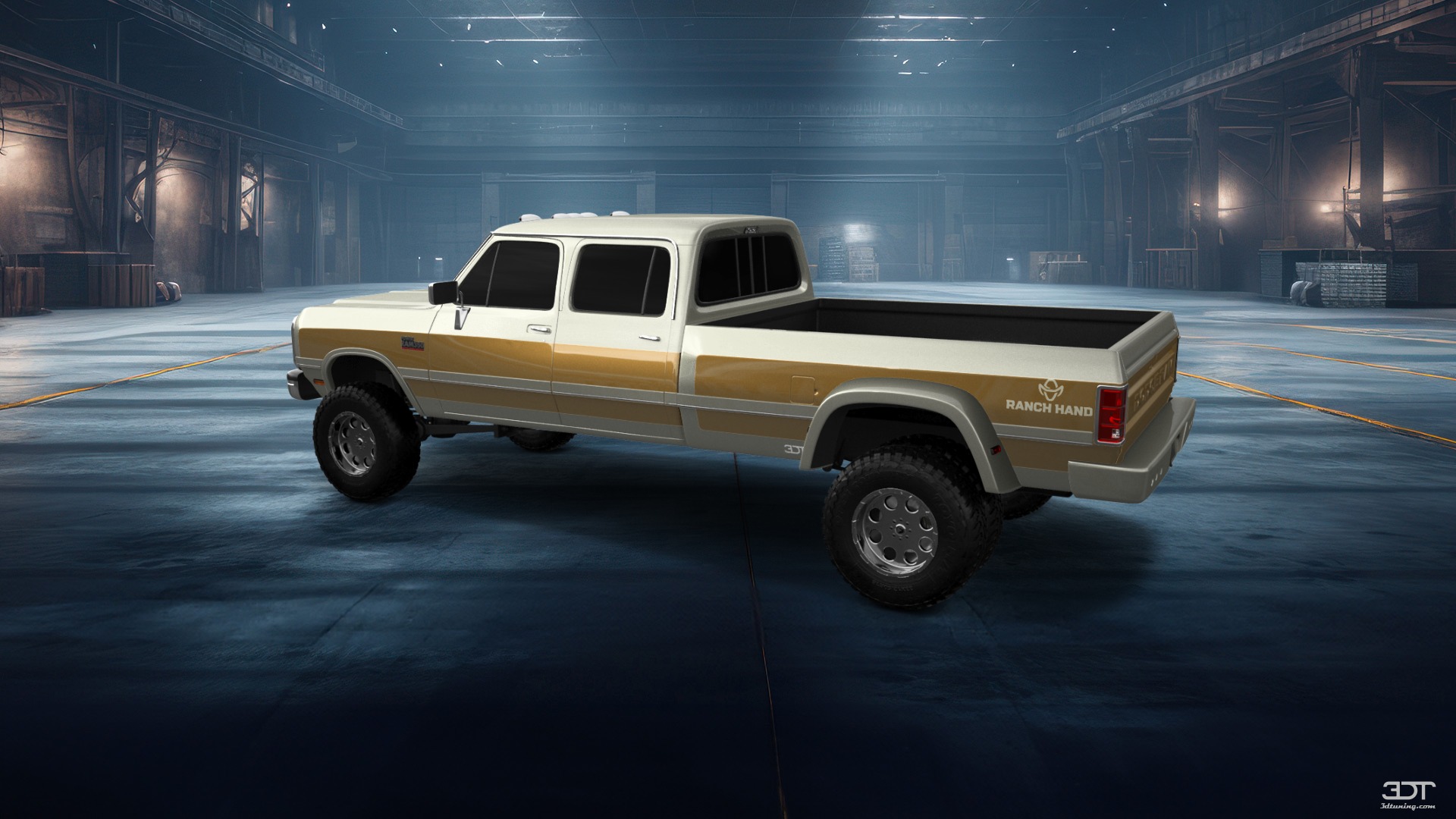 Dodge Ram 350 4 Door pickup truck 1991