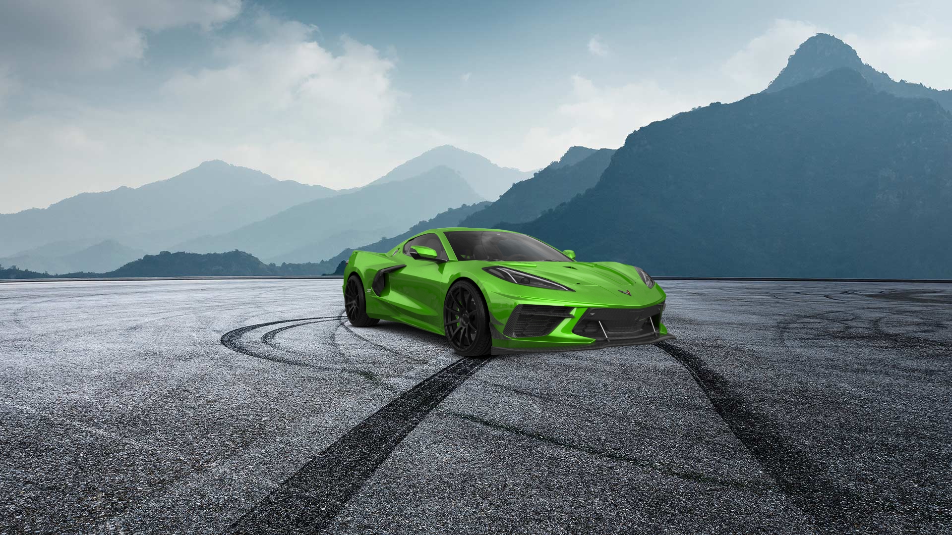 Chevrolet Corvette 2 door targa top 2020 tuning