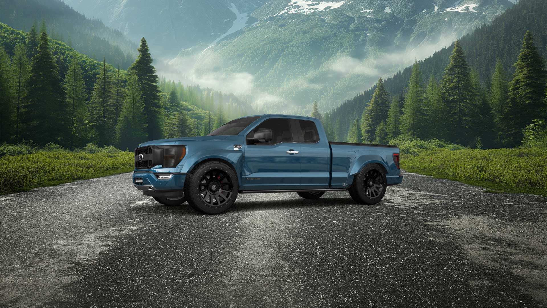 Ford F-150 Double Cab Pickup Truck 2021
