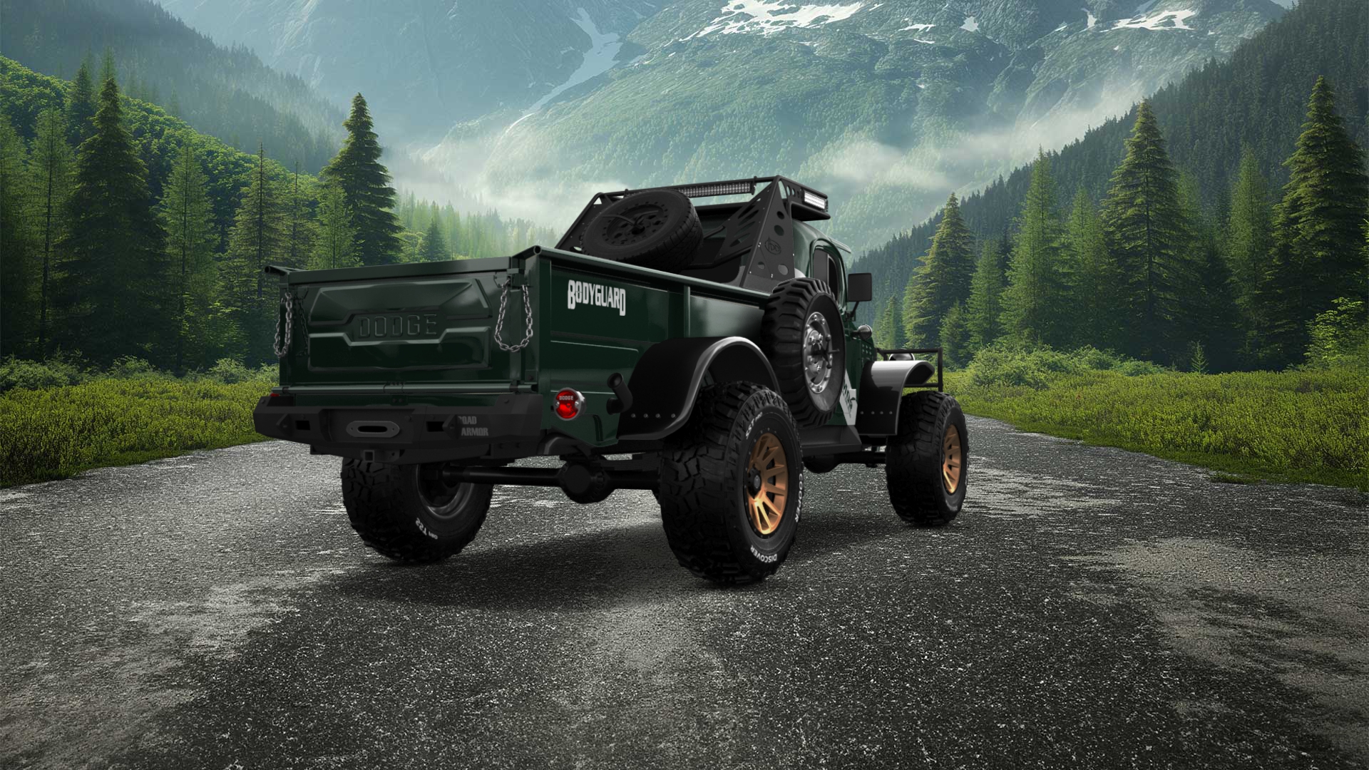 Dodge Power Wagon 2 Door pickup truck 1947
