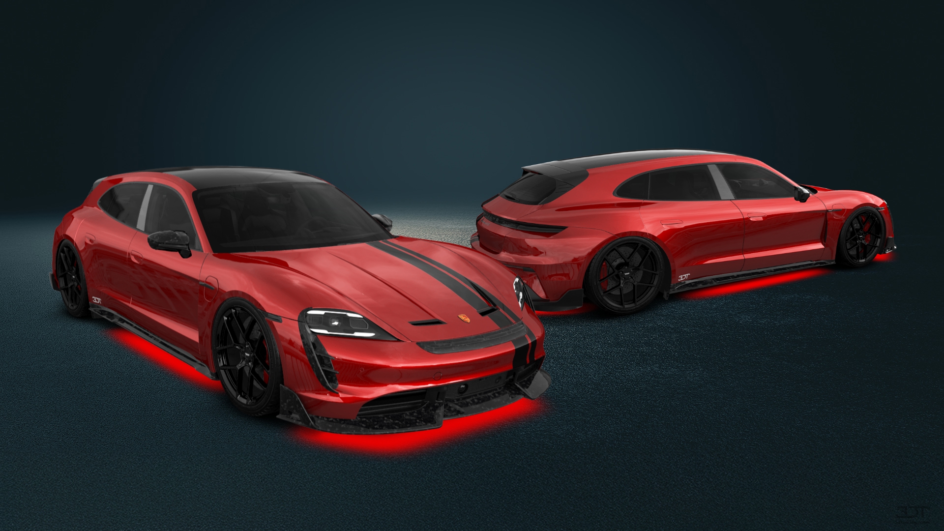 Porsche Taycan Sport Turismo Shooting Brake 2019 tuning