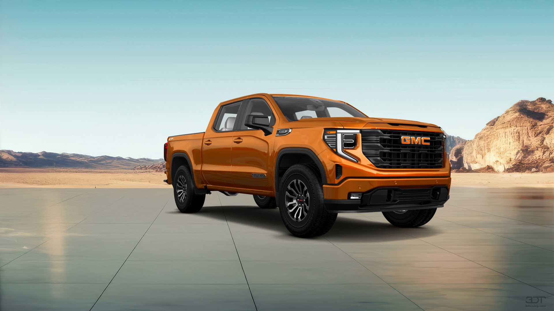 GMC Sierra 1500 Crew Cab 5.8 ft box 4 Door pickup truck 2023 tuning