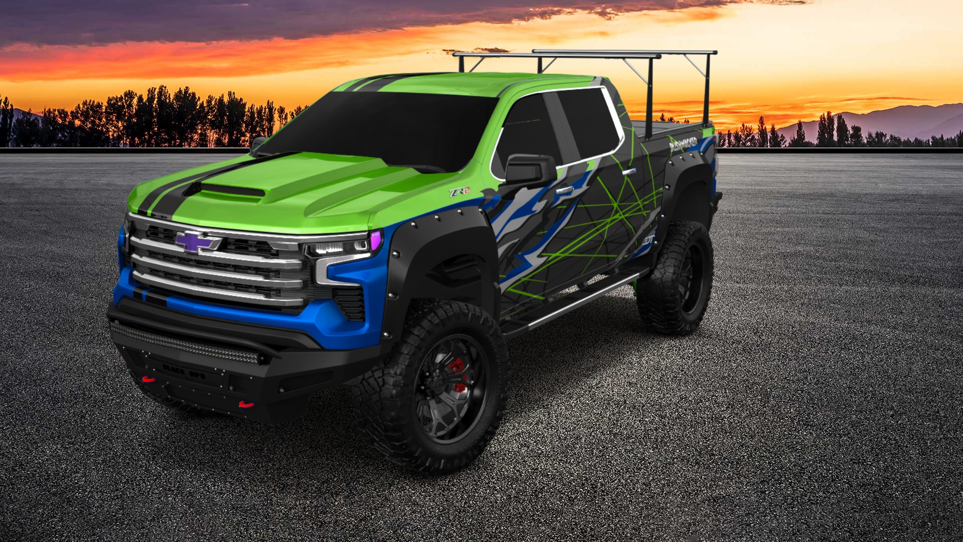 Chevrolet Silverado 1500 Crew Cab 5.8 ft box 4 Door pickup truck 2023