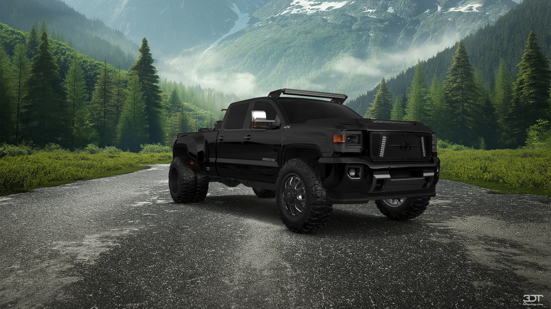 GMC Sierra 3500 HD Crew Cab 4 Door pickup truck 2015