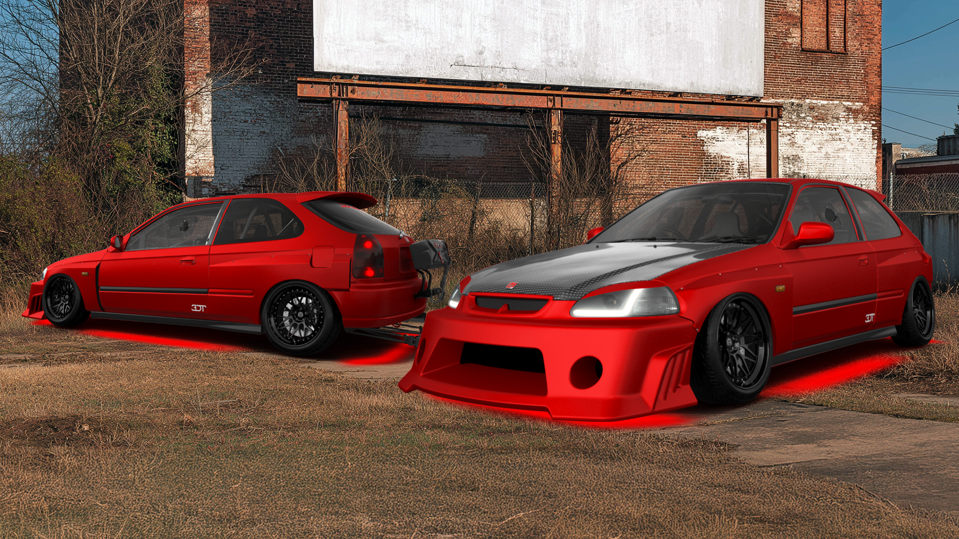 Honda Civic 3 Door Hatchback 1997 tuning