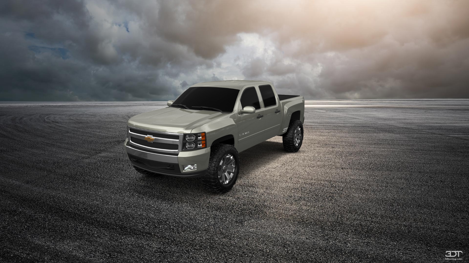 Chevrolet Silverado 1500 Crew Cab 4 Door pickup truck 2007