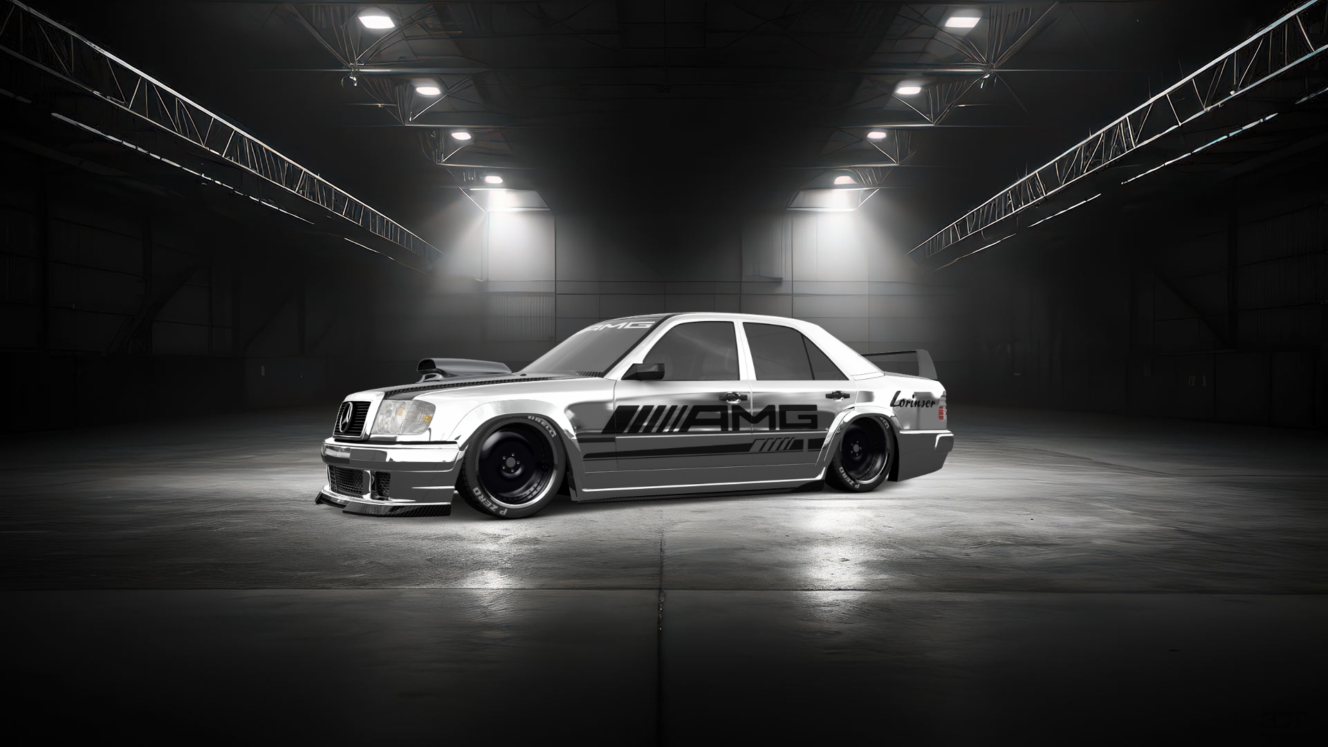 Mercedes E-Class Sedan 1984 tuning