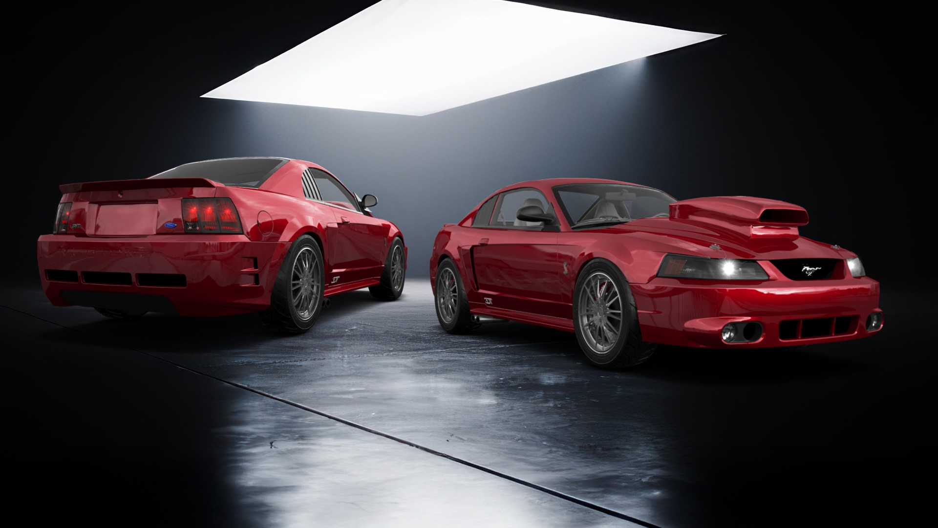 Ford Mustang 2 Door Coupe 2000 tuning