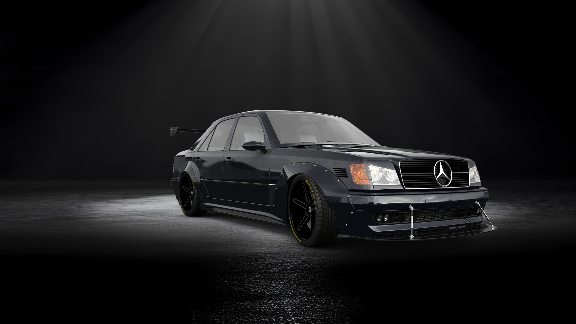 Mercedes E-Class Sedan 1984 tuning