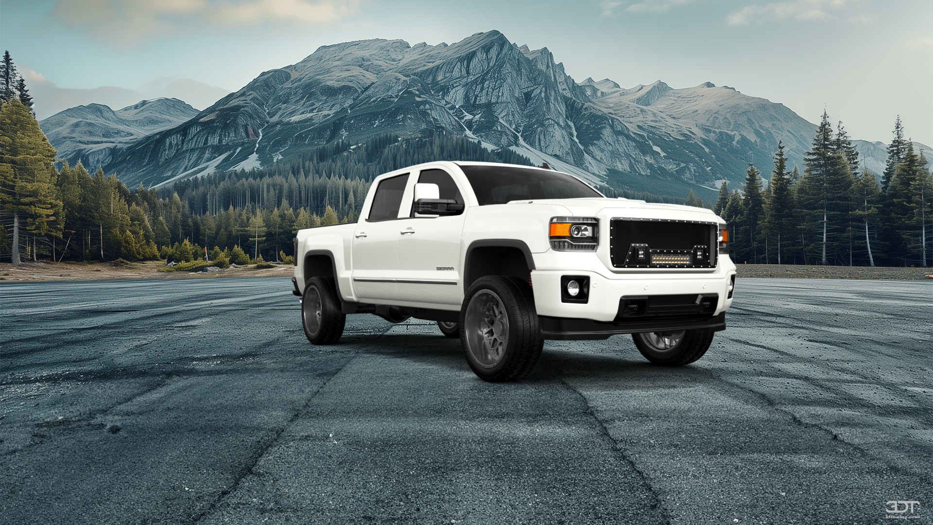 GMC Sierra 4 Door pickup truck 2014 tuning