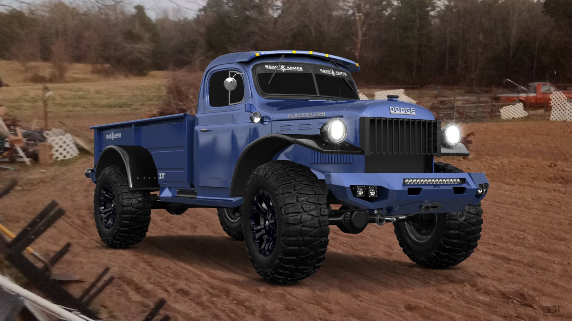 Dodge Power Wagon 2 Door pickup truck 1947