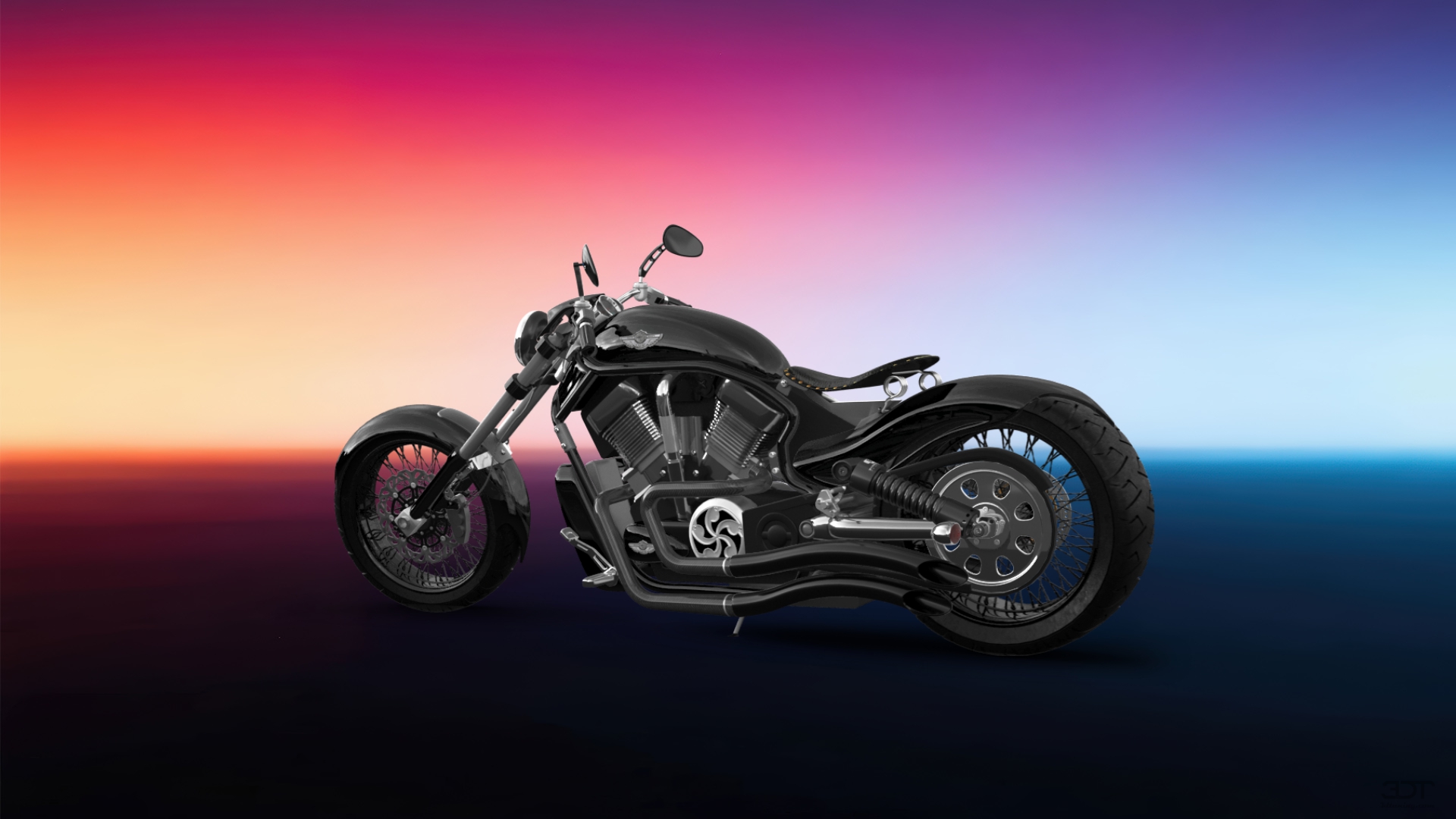 Harley-Davidson Custom Chopper Cruiser 2011 tuning