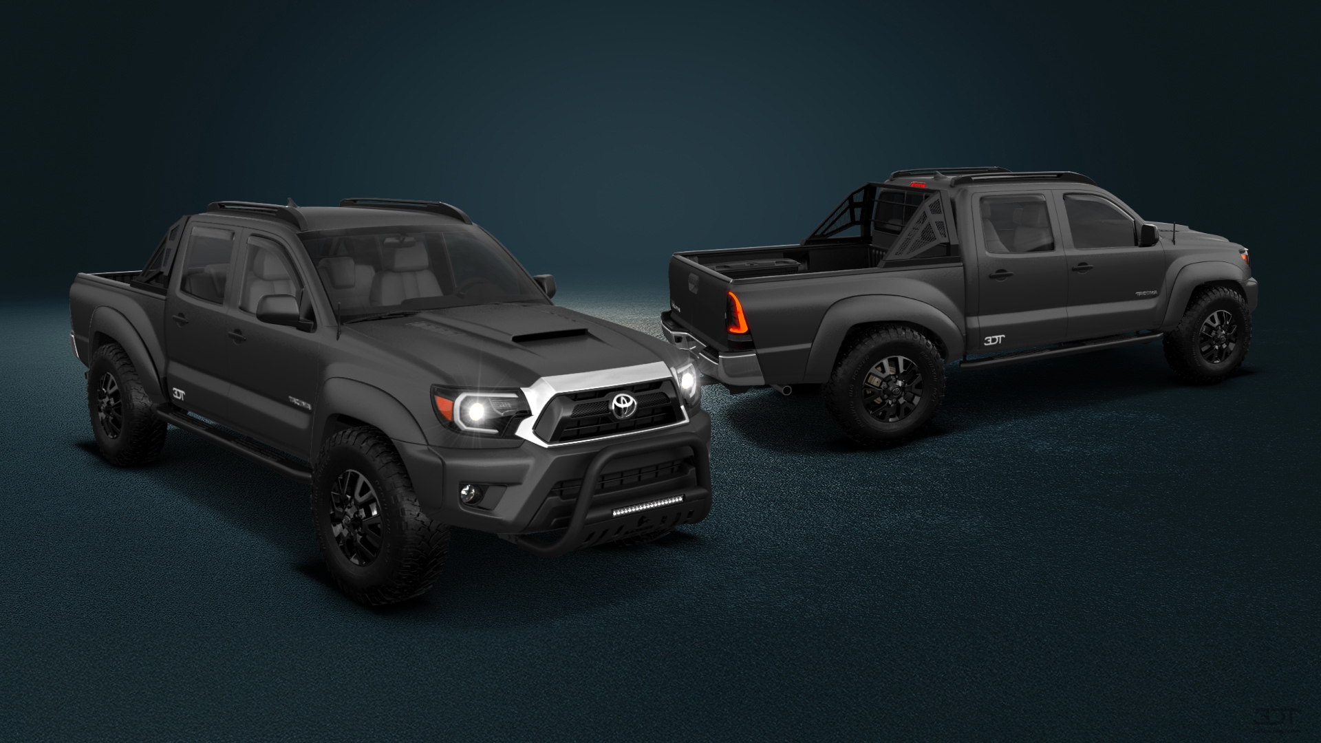 Toyota Tacoma Crew Cab 5.1 ft box 4 Door pickup truck 2012 tuning