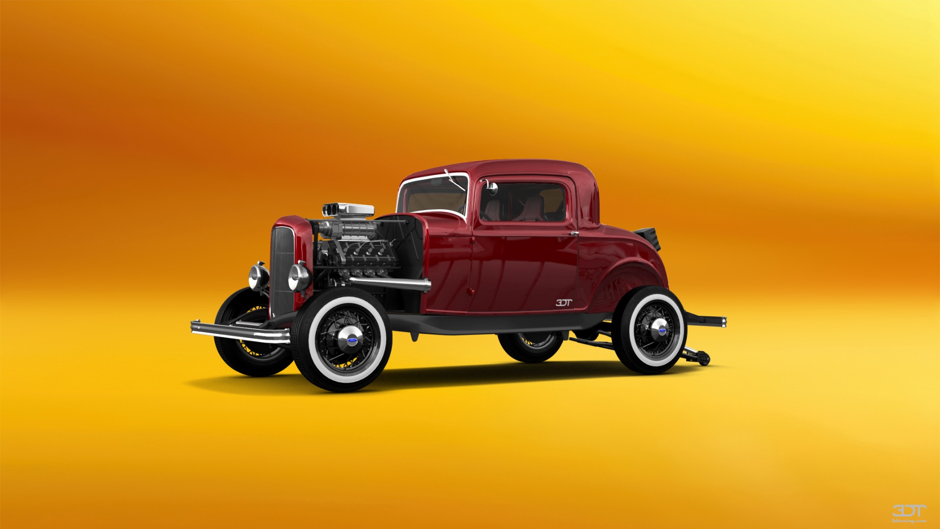 Ford Model B Deluxe 2 Door Coupe 1932 tuning