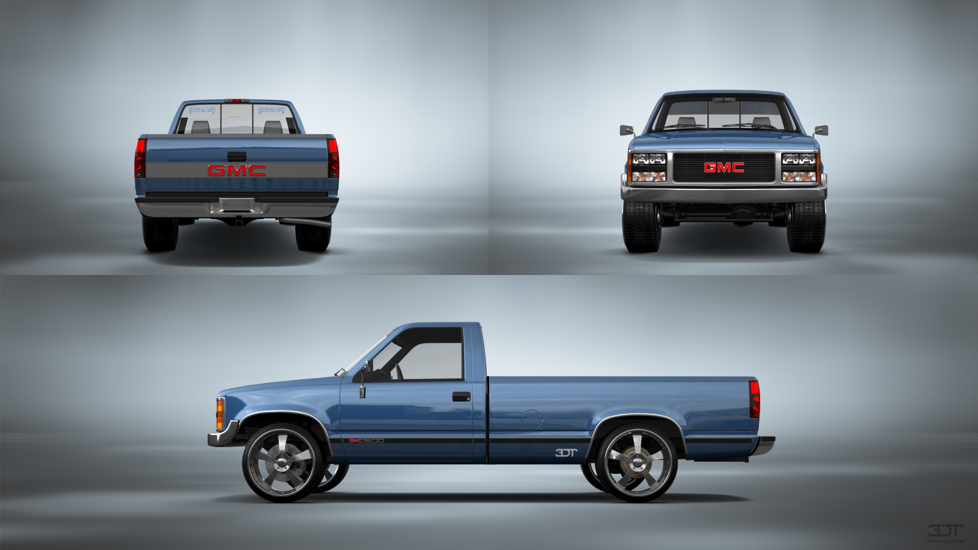 GMC Sierra 1500 2 Door pickup truck 1988 tuning