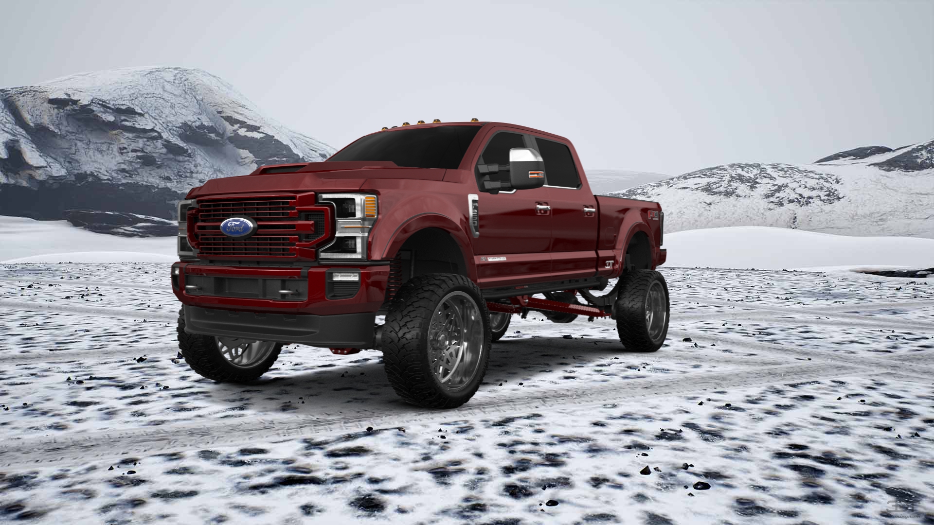 Ford F-250 4 Door pickup truck 2021