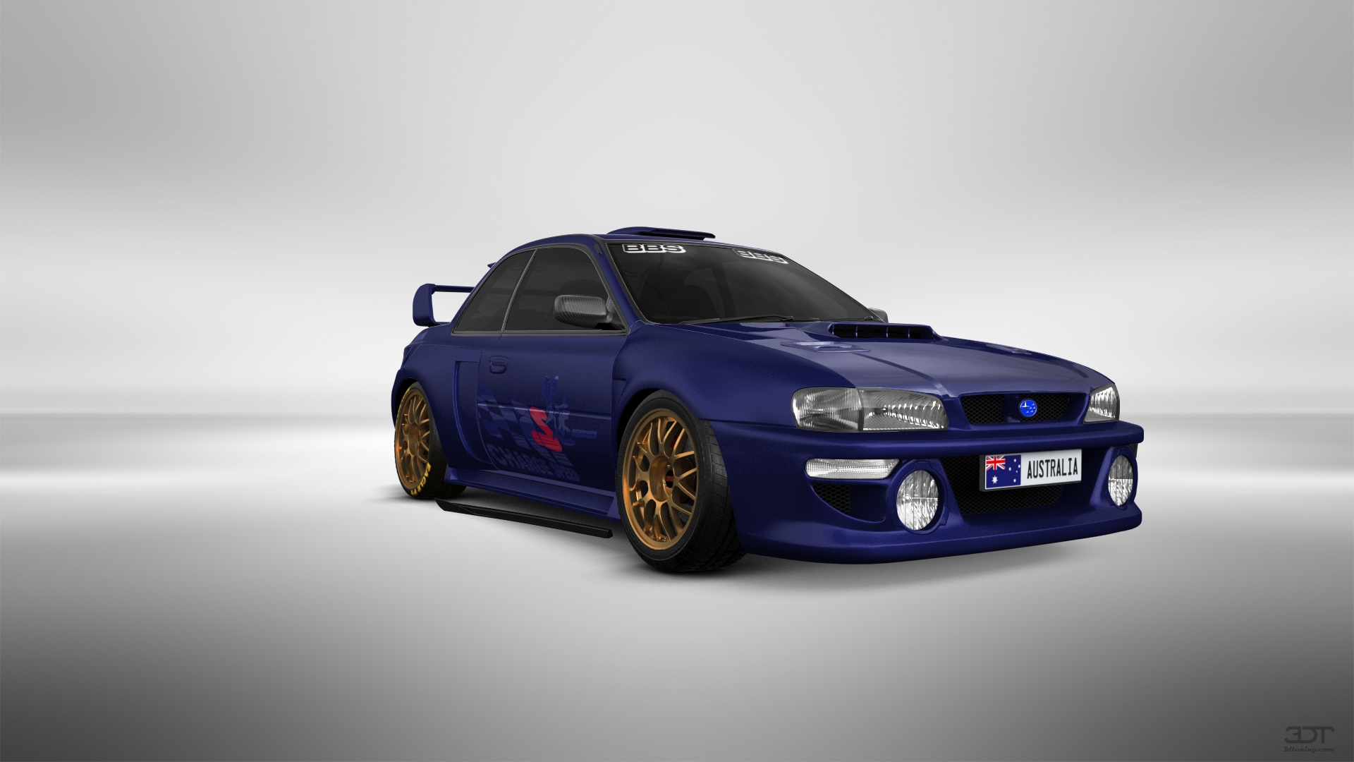Subaru Impreza WRX STI 22B 2 Door Coupe 2000 tuning