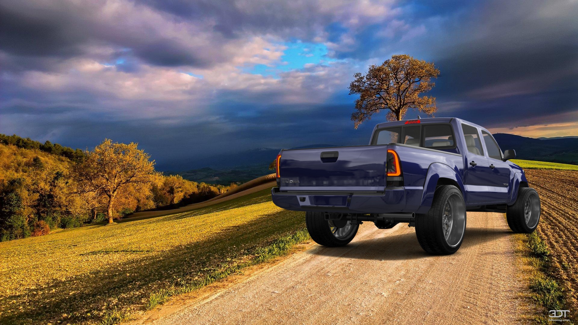 Toyota Tacoma Crew Cab 5.1 ft box 4 Door pickup truck 2012