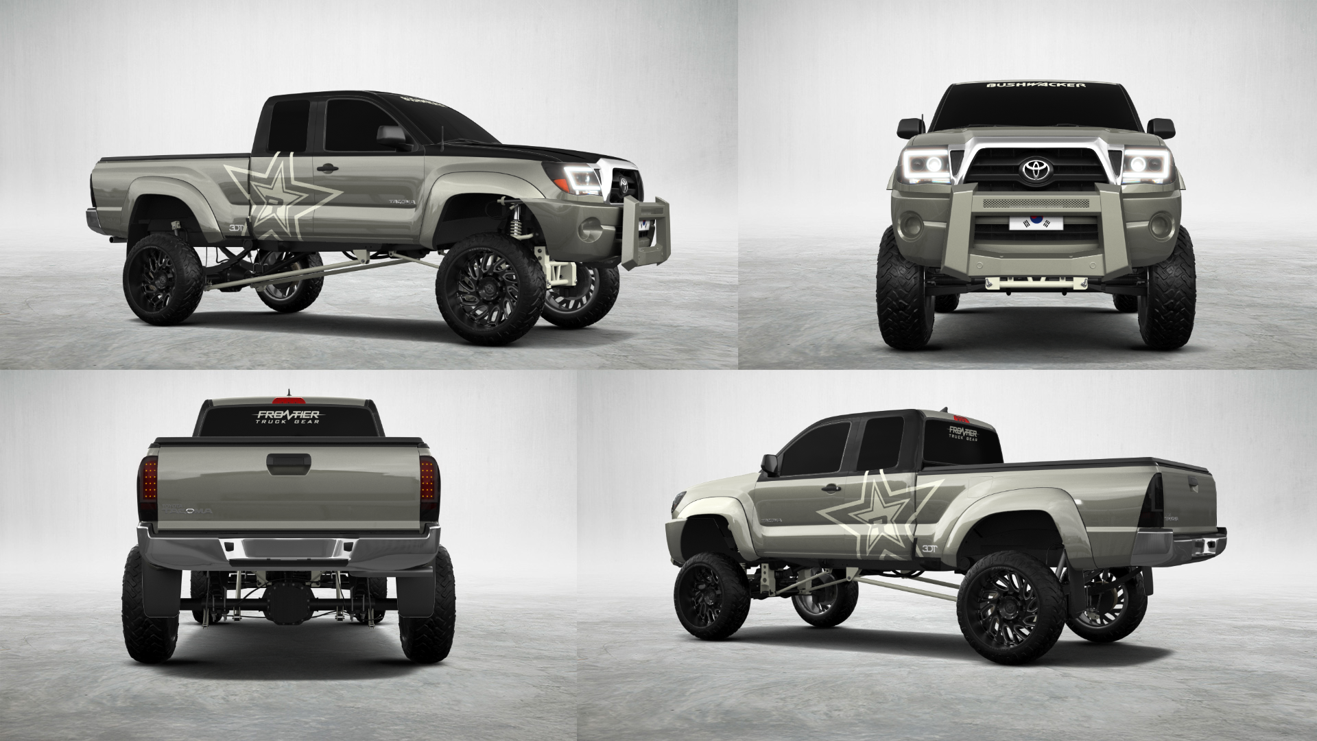 Toyota Tacoma Access Cab 6.2 ft box Pickup Truck 2005 tuning