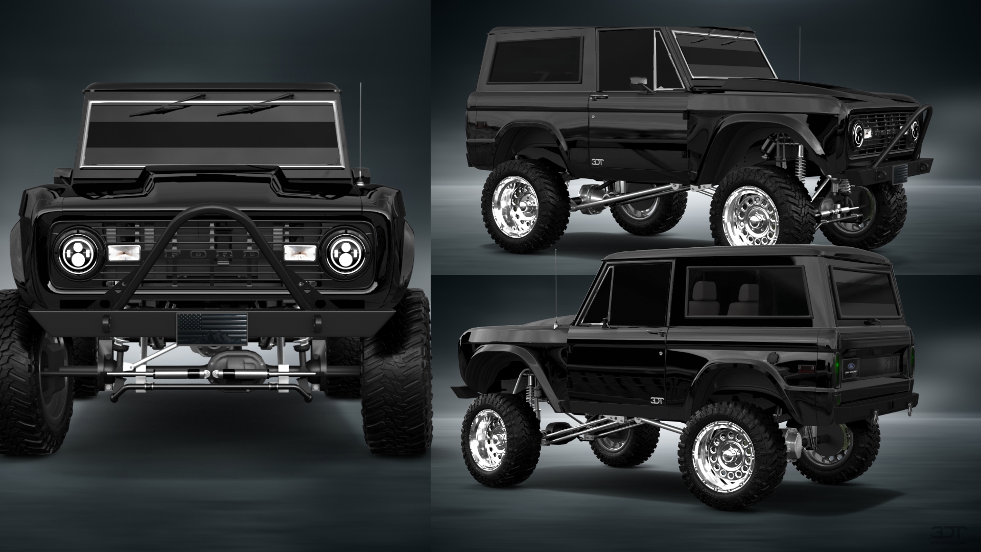 Ford Bronco 3 Door SUV 1965