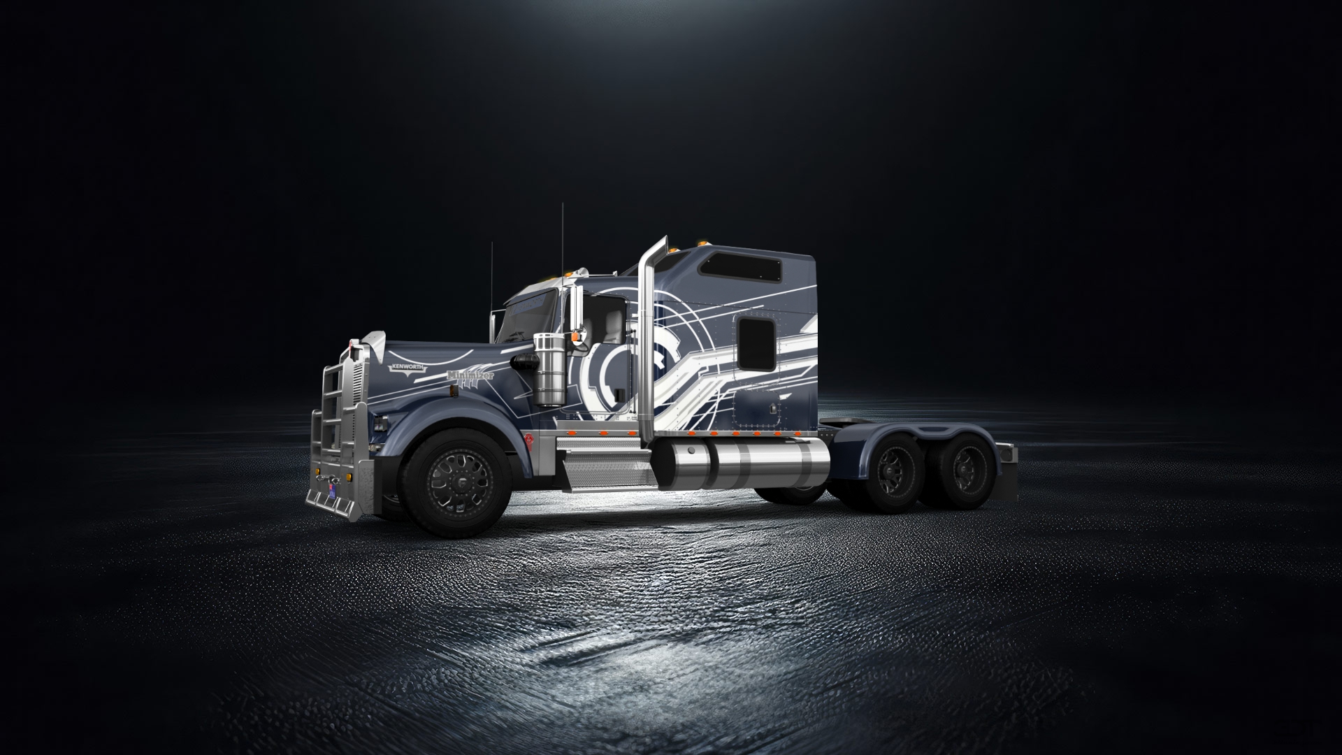 Kenworth W900 Sleeper Cab Truck 2015