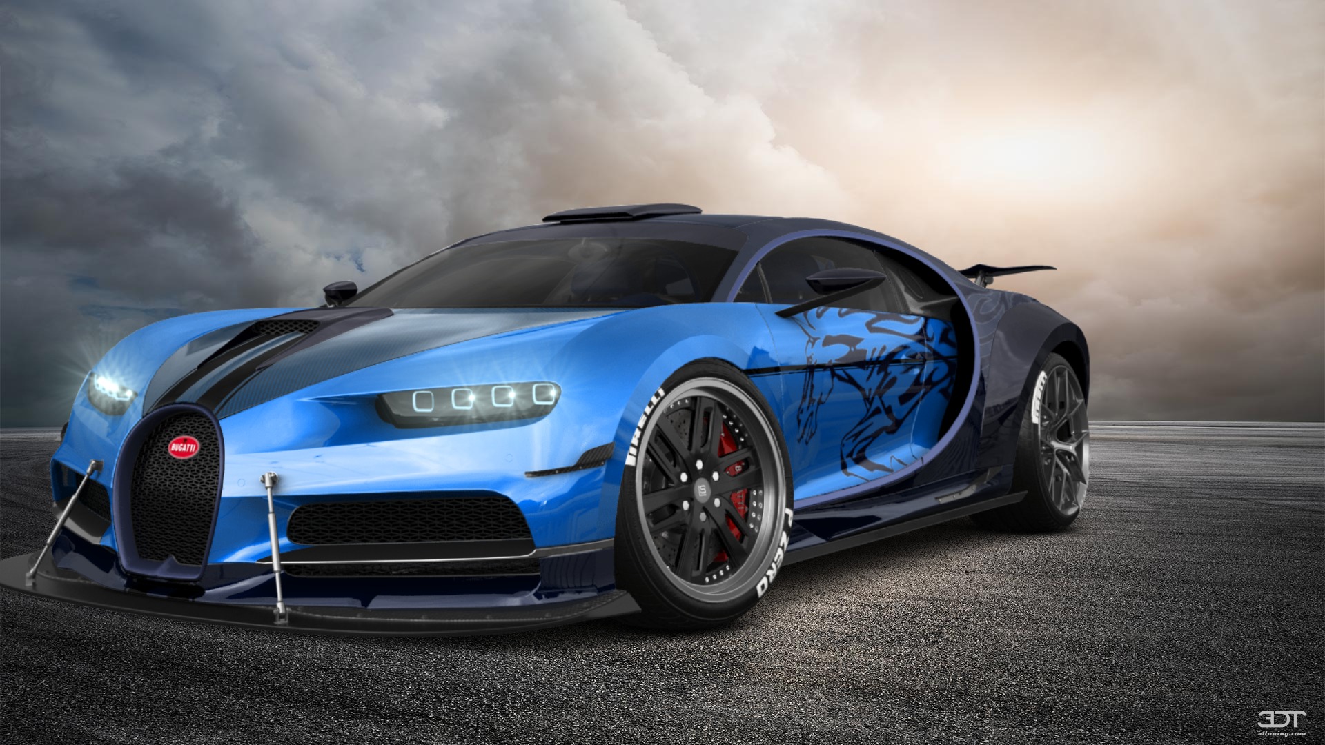 Bugatti Chiron 2 Door Coupe 2016
