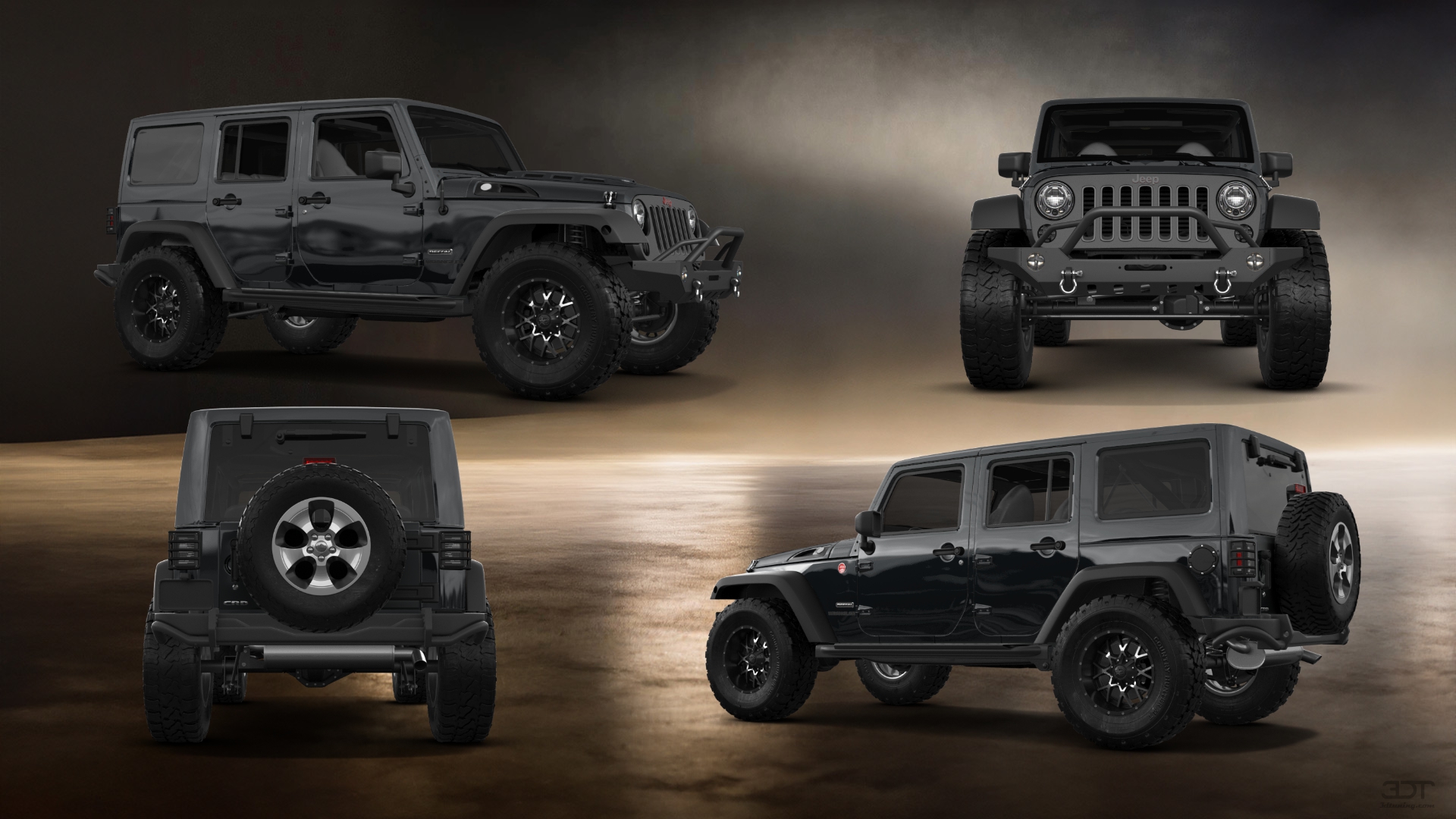 Jeep Wrangler Unlimited JK Rubicon Recon 4 Door SUV 2017 tuning