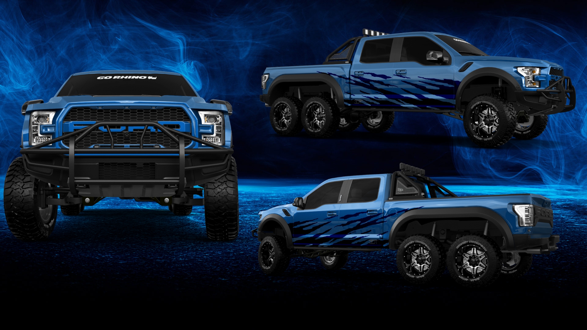 Ford Hennessey VelociRaptor 6x6 Truck 2017 tuning