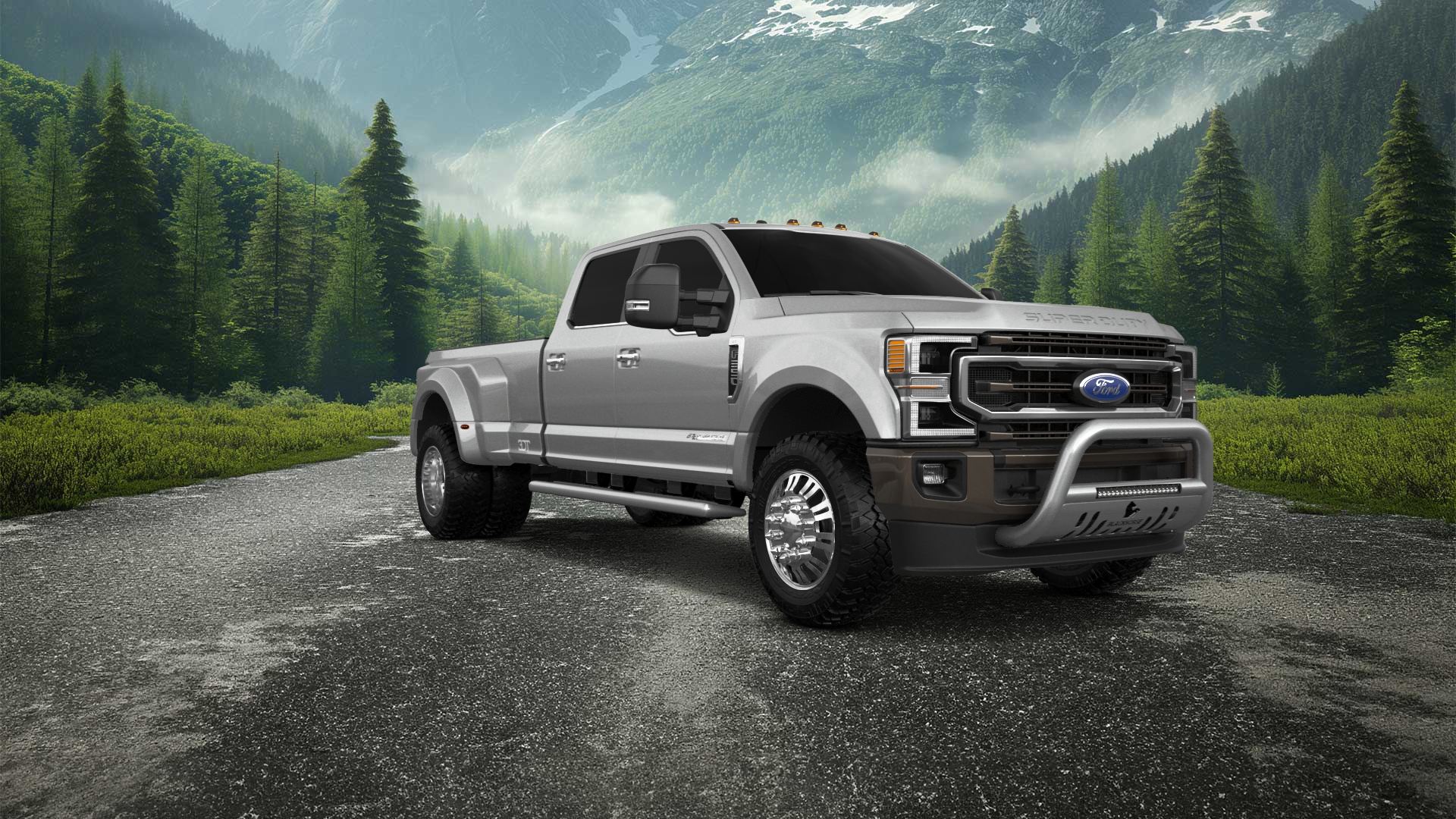 Ford F-350 DRW 4 Door pickup truck 2021 tuning