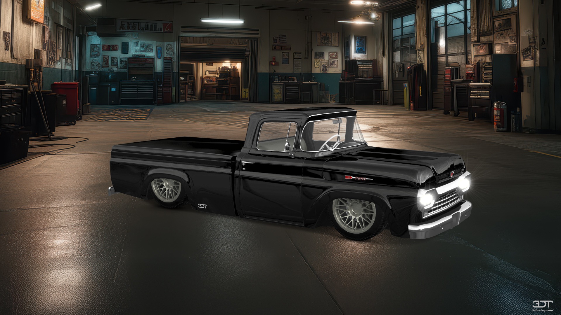 Ford F-100 2 Door pickup truck 1960 tuning