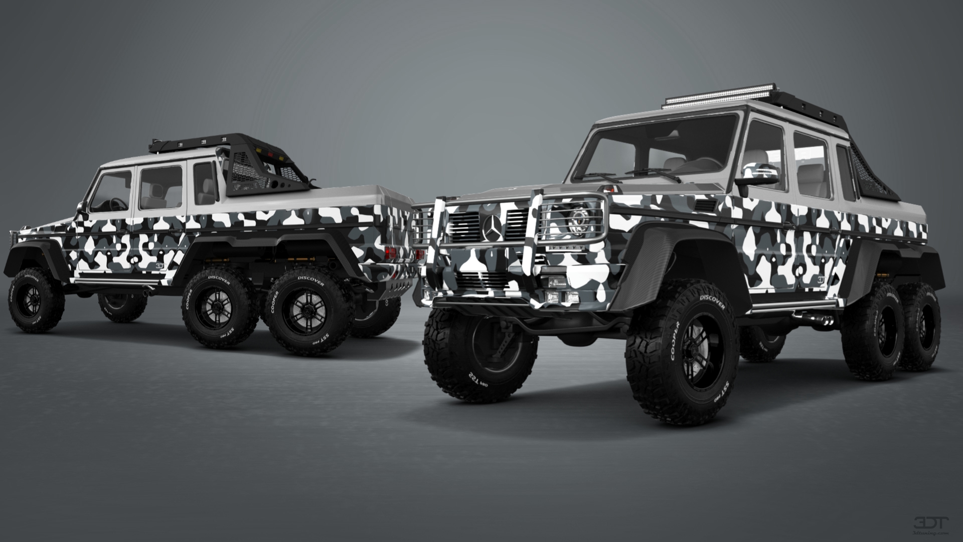 Mercedes G 63 AMG 6x6 4 Door pickup truck 2013