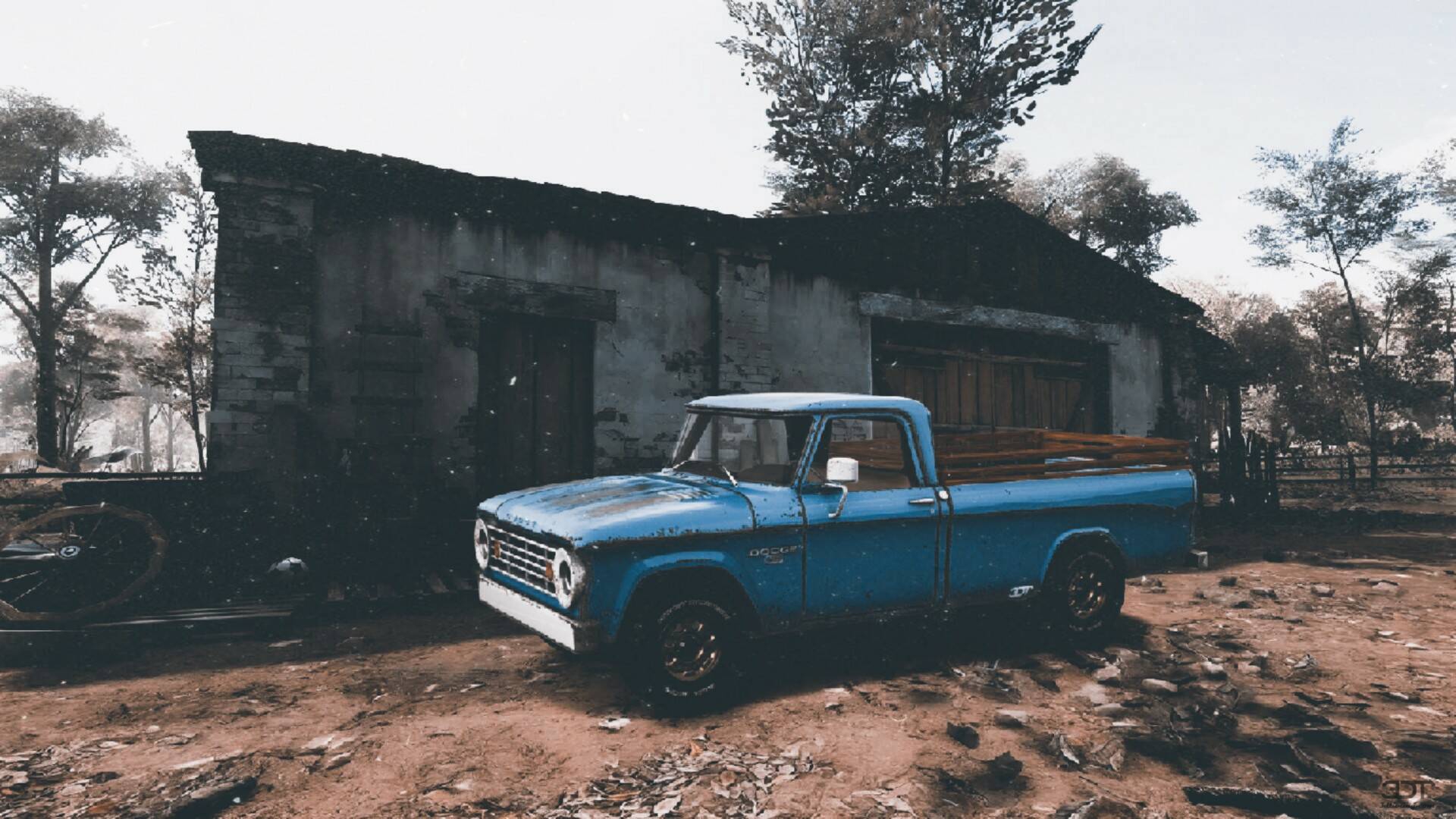 Dodge Power Wagon W200 2 Door pickup truck 1966 图片