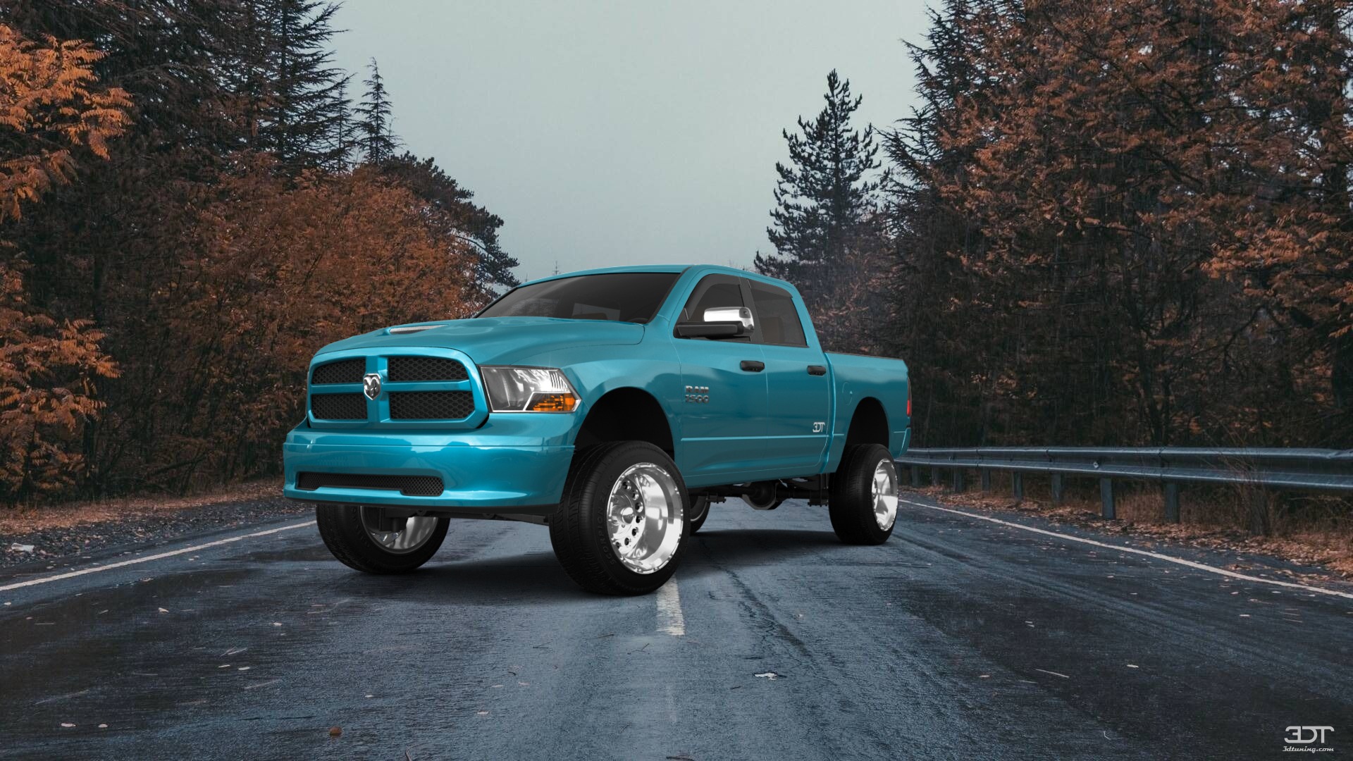Dodge Ram 1500 5.7' box 4 Door pickup truck 2010 tuning