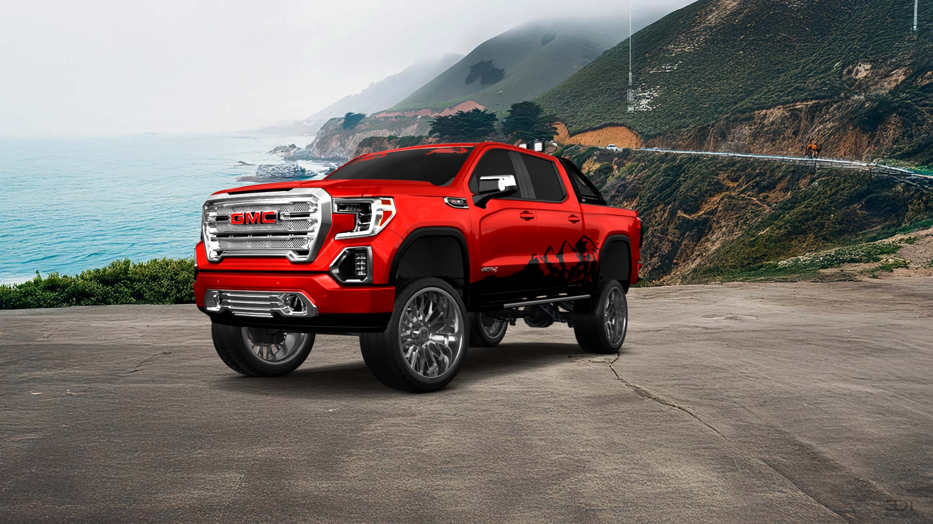 GMC Sierra 4 Door pickup truck 2020 tuning