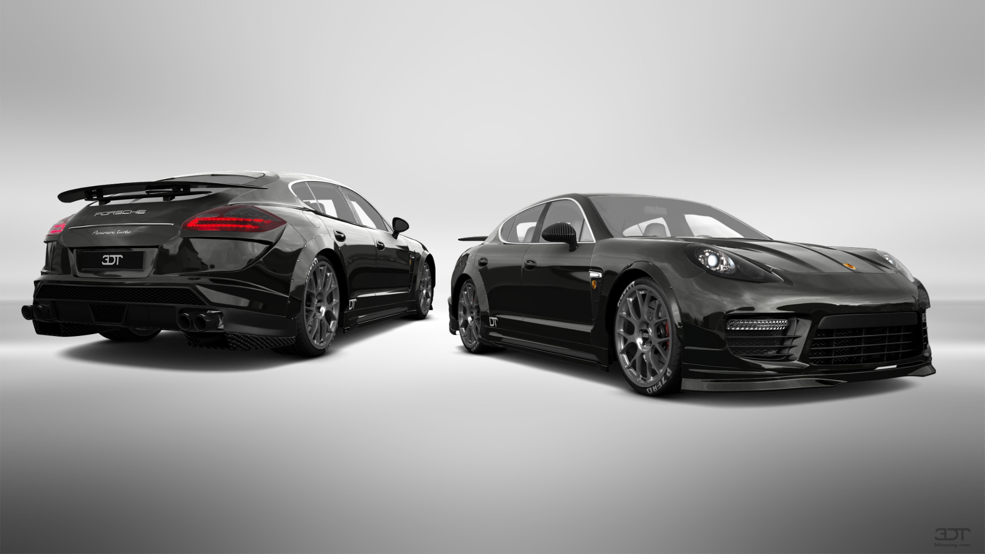 Porsche Panamera 4 door fastback saloon 2011