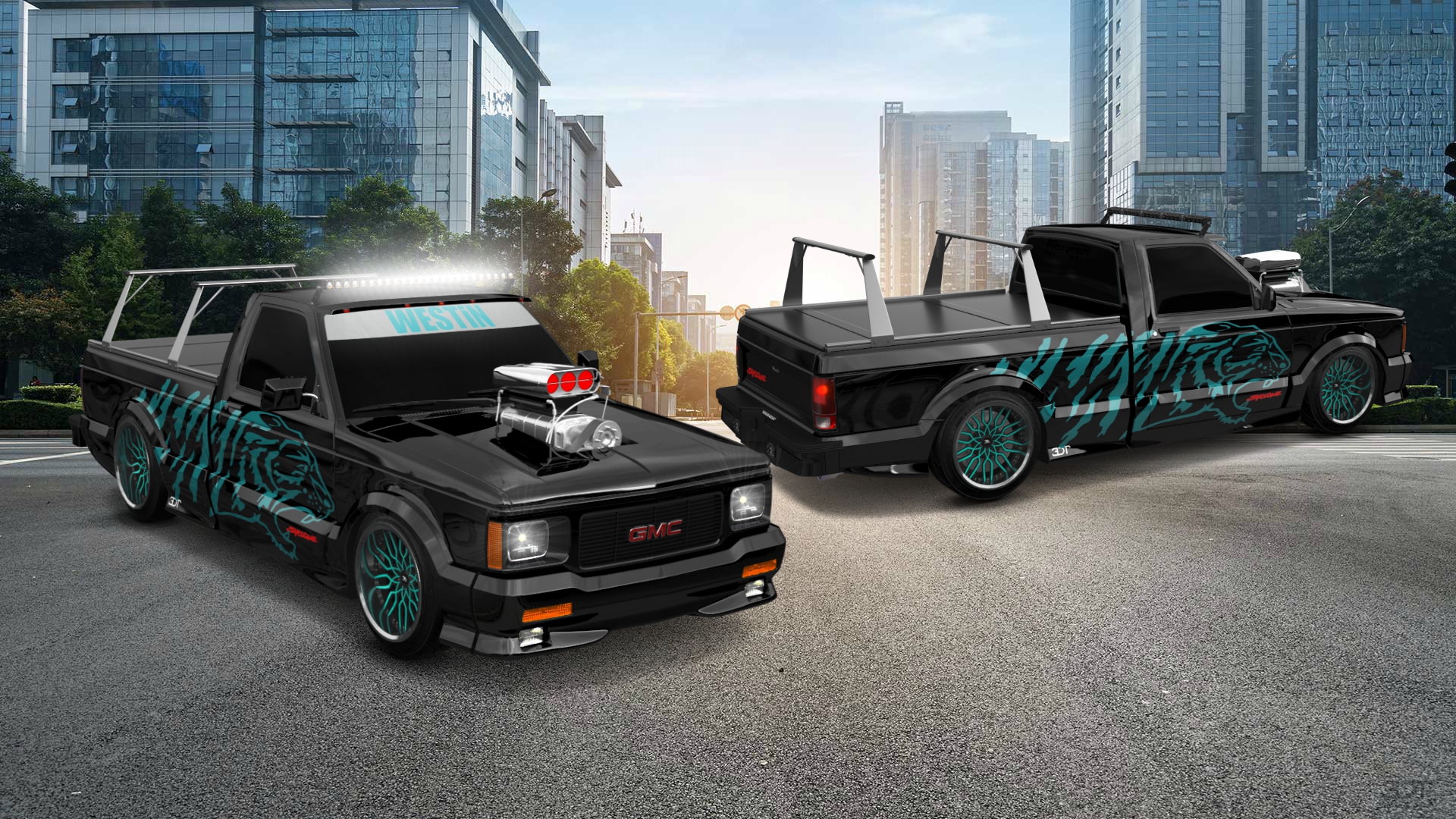 GMC Syclone 2 Door pickup truck 1991