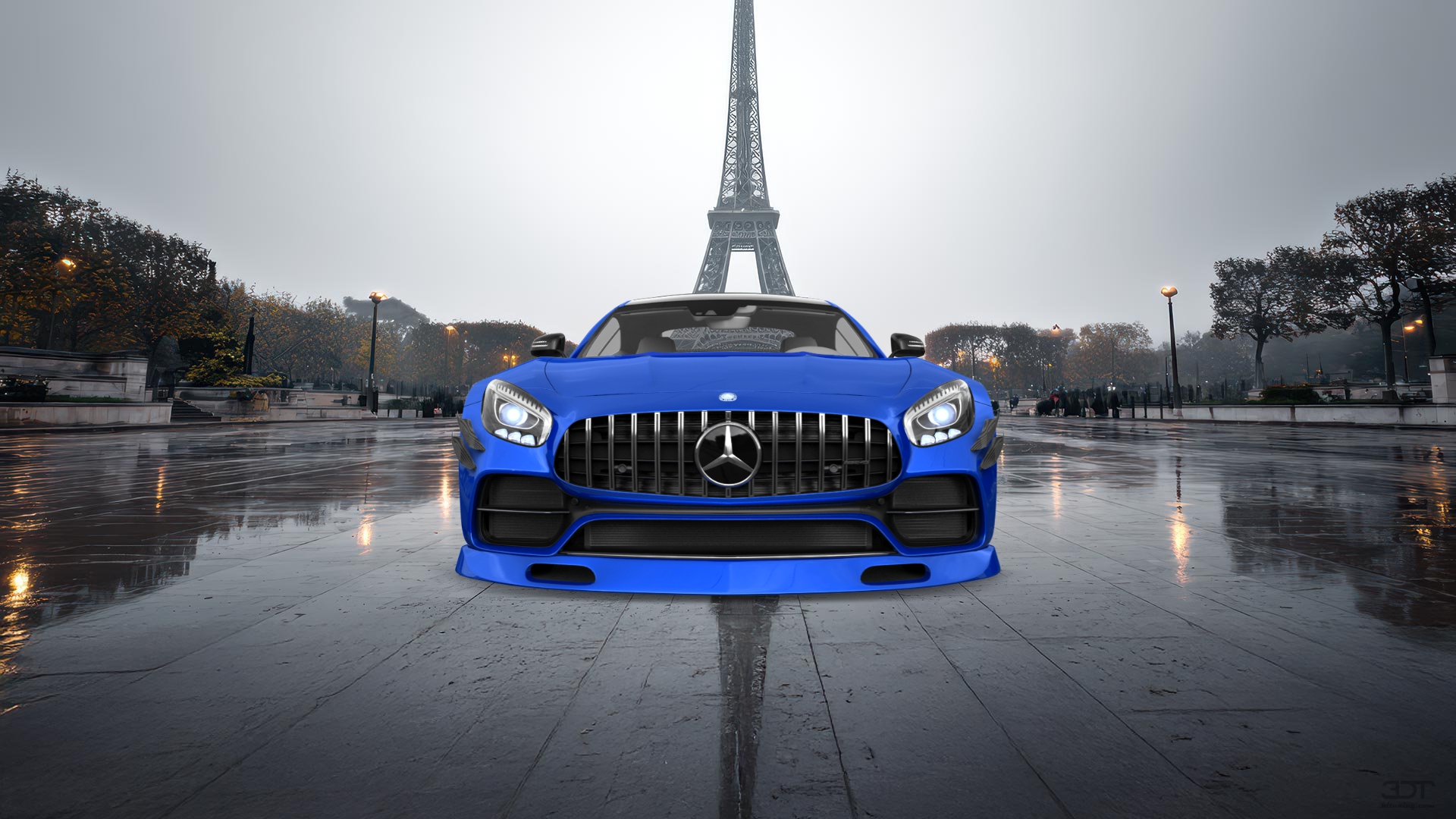 Mercedes AMG GT 2 door fastback coupe 2015 tuning